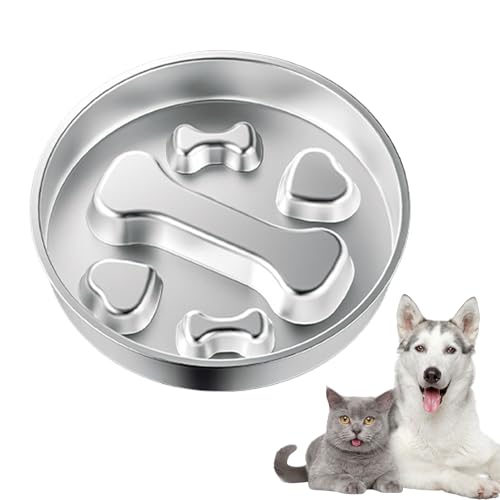 WJnflQN Hunde Slow Feeder Napf,Hundenapf Mit Verlangsamter Futteraufnahme | Antirutschschale Verhindert Schlingfressen Interaktives Hundespielzeug Für WJnflQN Hunde Slow Feeder Napf,Hundenapf Mit Verlangsamter Futteraufnahme | Antirutschschale Verhindert Schlingfressen Interaktives Hundespielzeug Für von WJnflQN