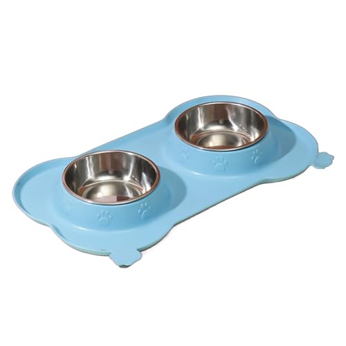 WJnflQN Hundenapf - Auslaufsicheres Katzenfutter Und Wassernapf Set | Abnehmbarer Futternapf Für Kleine Mittelgroße Große Hunde Katzen | Für Kleine Mittelgroße Große Hunde Katzen Innenbereich WJnflQN Hundenapf - Auslaufsicheres Katzenfutter Und Wassernapf Set | Abnehmbarer Futternapf Für Kleine Mittelgroße Große Hunde Katzen | Für Kleine Mittelgroße Große Hunde Katzen Innenbereich von WJnflQN