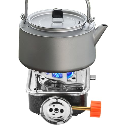 WJnflQN Tragbarer Kocher | Tragbarer Kompakt Grill Für Camping - Leichter Outdoor Kocher Für Strandkochen Wandern Notfälle Jagdausflüge Robust von WJnflQN