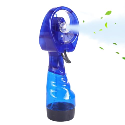 WJnflQN Tragbarer Sprühnebel Ventilator | Tragbarer Nebel Ventilator Für Draußen | Kühlendes Sprühgerät Mit Wassertank Für Schreibtisch Grillen Outdoor Sport Camping Angeln Wandern von WJnflQN