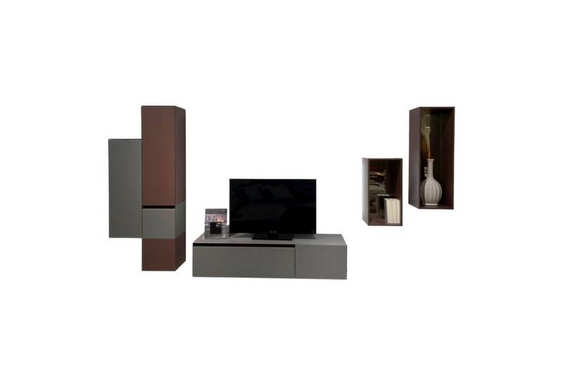 WK WOHNEN Anbauschrank Wohnwand WK 430 Majestro Lack Matt von WK WOHNEN