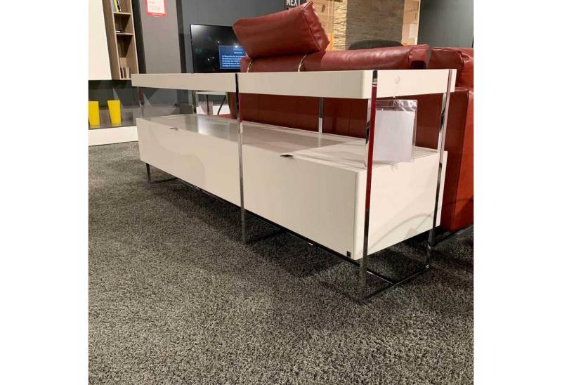WK WOHNEN Sideboard Raumteiler Sideboard WK 444 Lack Matt Verkehrswei von WK WOHNEN