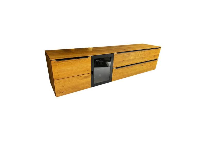 WK WOHNEN Sideboard Sideboard Baristo WK 490 Hängend Asteiche Natur Rahmen Metall von WK WOHNEN