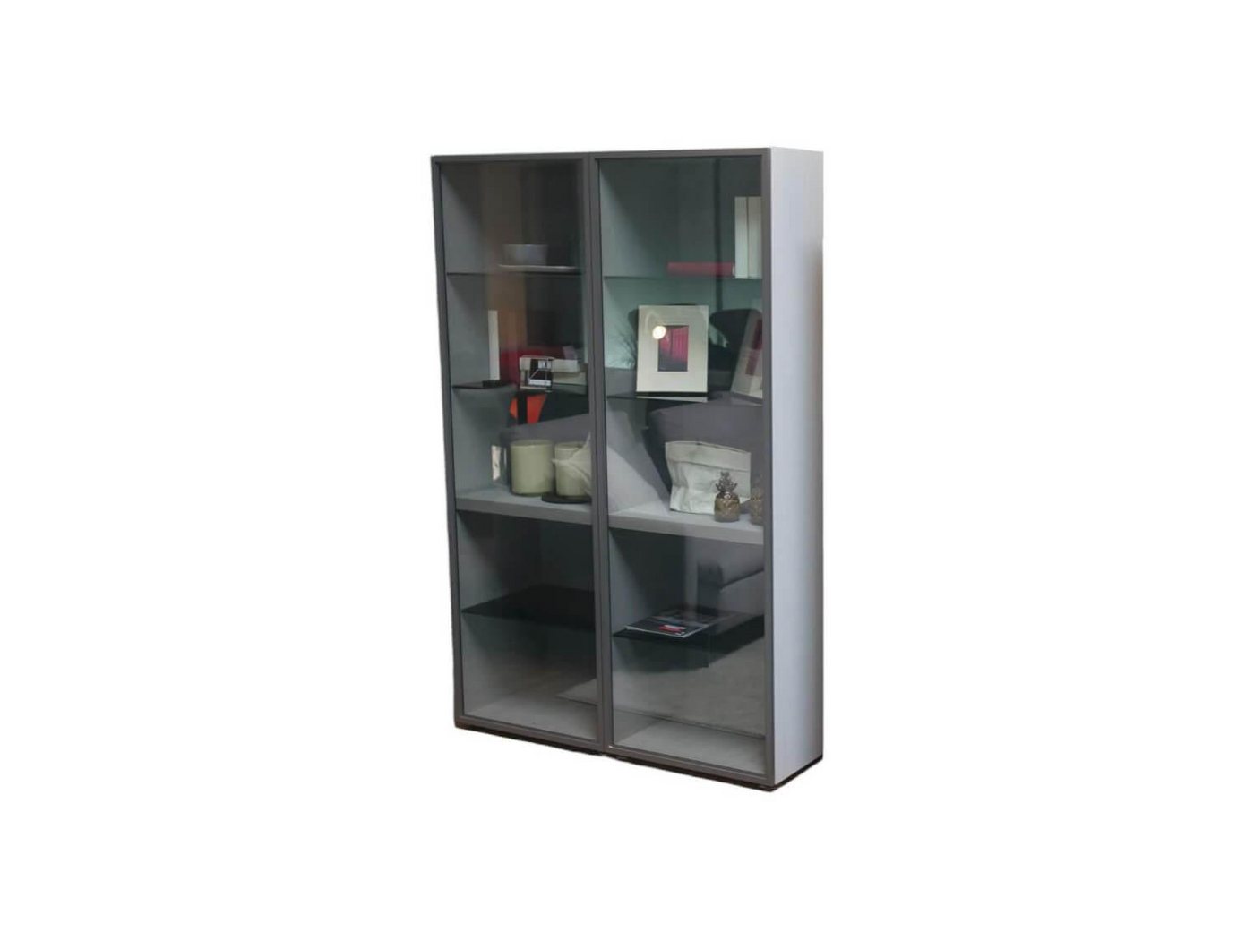 WK WOHNEN Standvitrine Vitrinen WK 420 Viva 153 Eiche Grau Front In Rauchglas 436 Cosmos WK WOHNEN Standvitrine Vitrinen WK 420 Viva 153 Eiche Grau Front In Rauchglas 436 Cosmos von WK WOHNEN