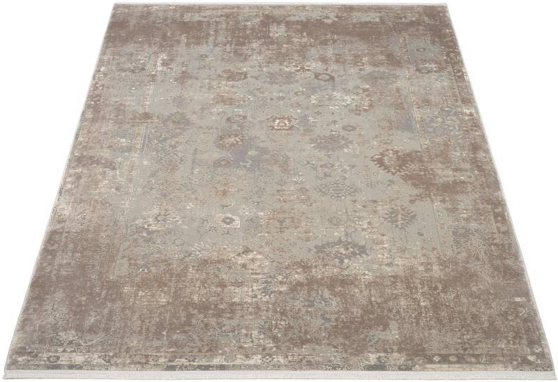 WK WOHNEN Teppich GLAMOUR, rechteckig, Höhe: 8 mm, hochwertiger Viskoseanteil, samtweiche Oberfläche mit 3 D Effekt WK WOHNEN Teppich GLAMOUR, rechteckig, Höhe: 8 mm, hochwertiger Viskoseanteil, samtweiche Oberfläche mit 3 D Effekt von WK WOHNEN