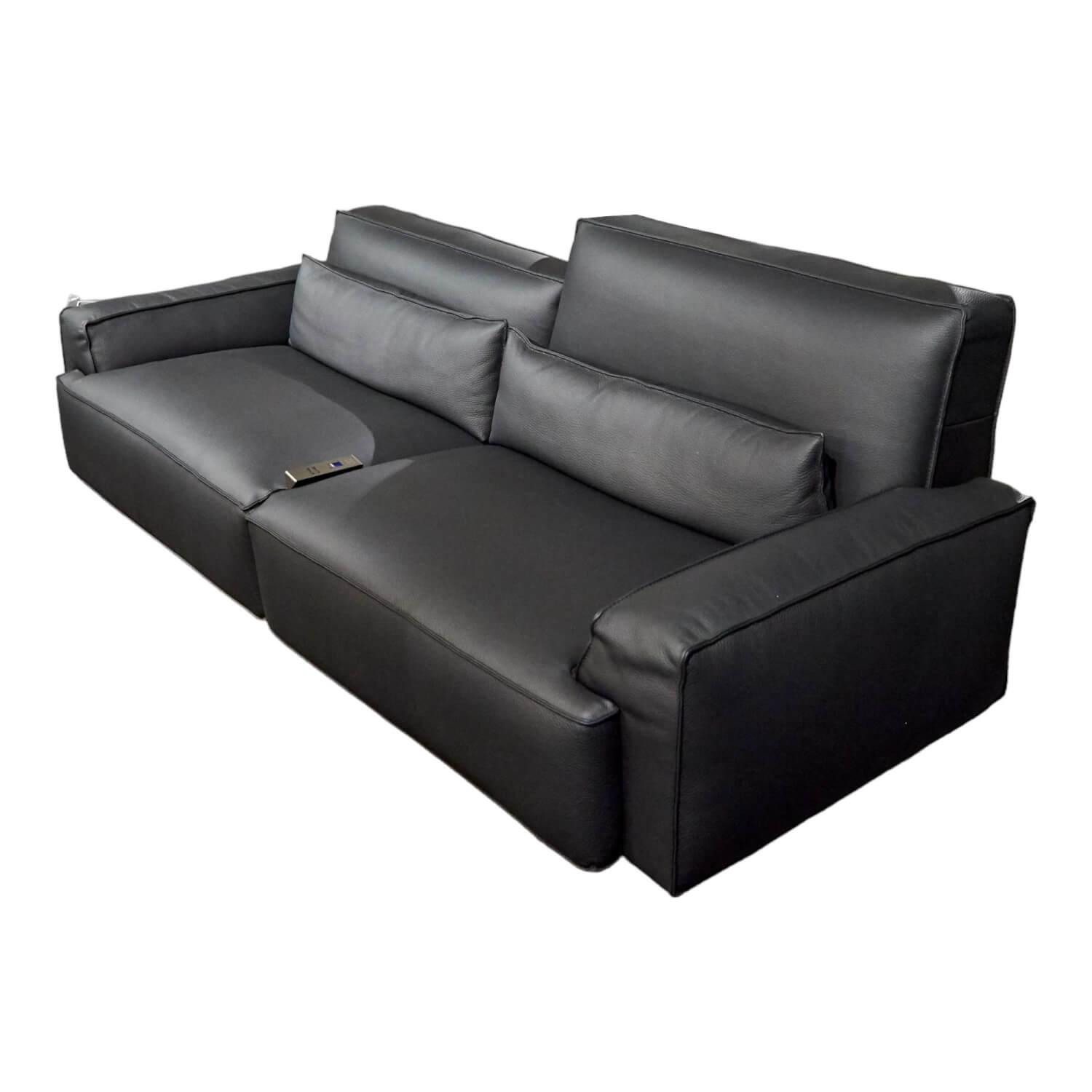 Polstermöbel WK 530 Gracella Leder Cougar Farbe 10 Schwarz Metallfuß Matt Anthra... Polstermöbel WK 530 Gracella Leder Cougar Farbe 10 Schwarz Metallfuß Matt Anthra... von WK Wohnen