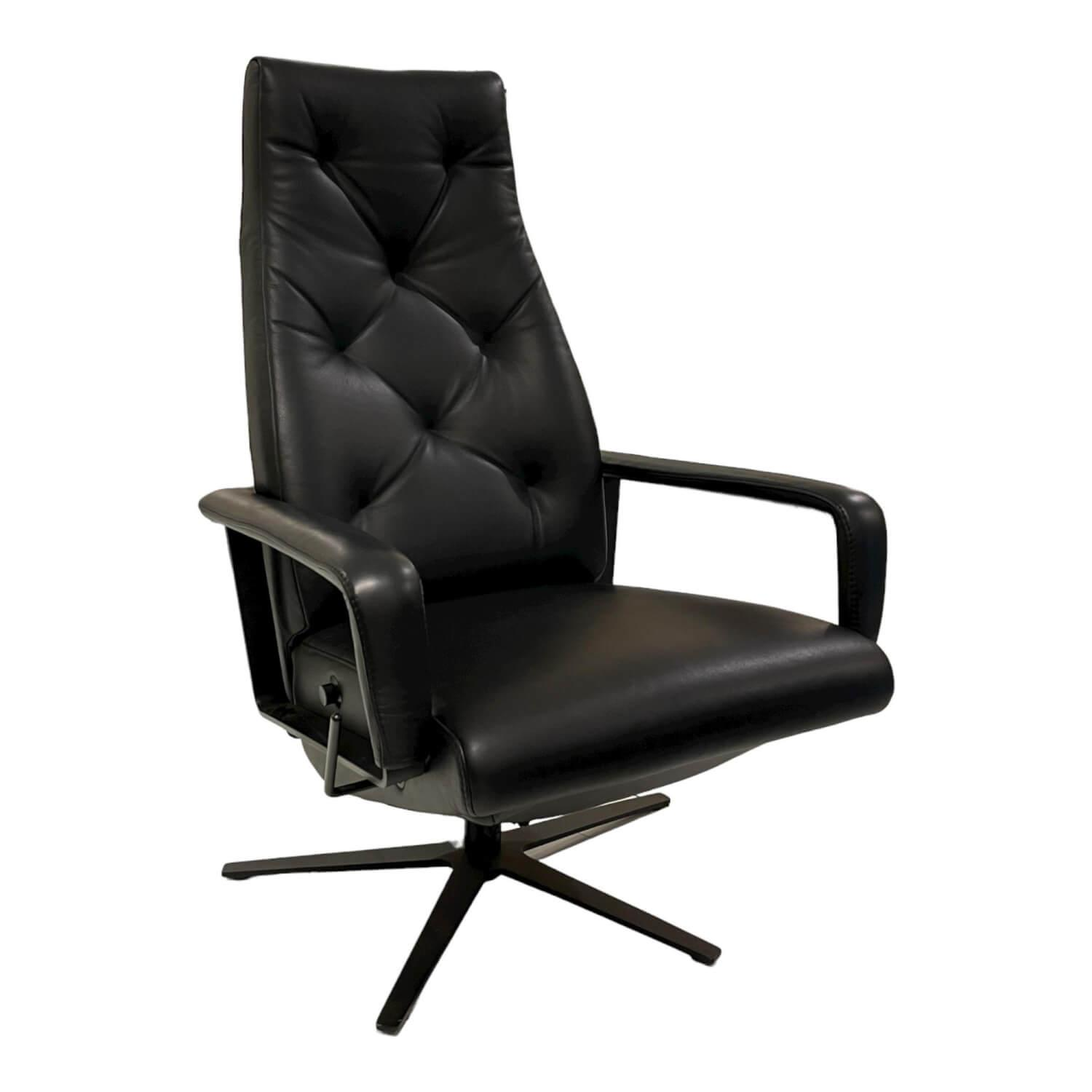 Relaxsessel WK 682 Flori Leder 40 Royal 100 Gestell Schwarz Pulverbeschichtet Relaxsessel WK 682 Flori Leder 40 Royal 100 Gestell Schwarz Pulverbeschichtet von WK Wohnen