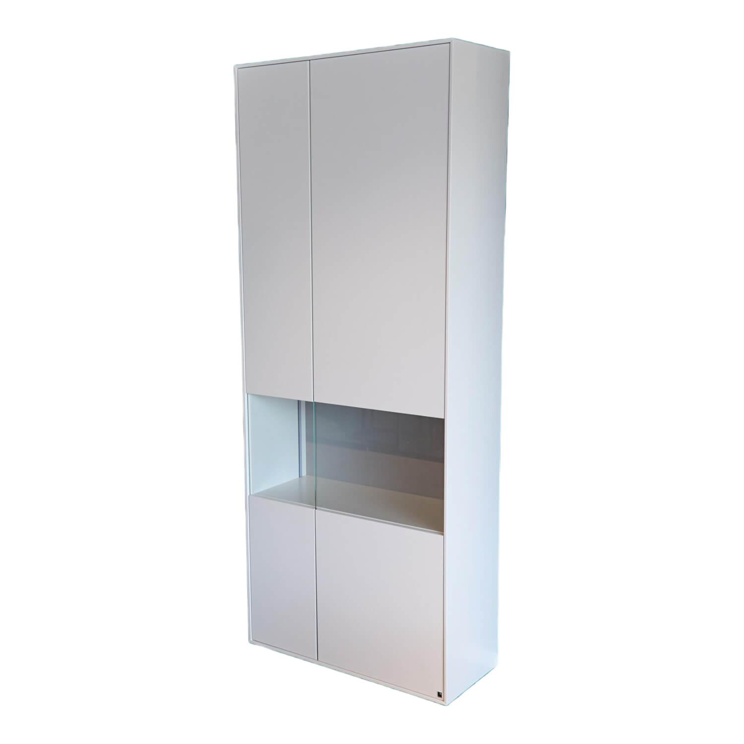 Vitrine WK 419 Intono Glattlack 420 Verkehrsweiß Inklusive LED-Band Trafo Und Fu... Vitrine WK 419 Intono Glattlack 420 Verkehrsweiß Inklusive LED-Band Trafo Und Fu... von WK Wohnen
