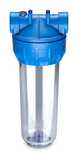 WK Filterbehälter 10 Zoll 3/4 Zoll Typ 3 Stück stapelbar - Made in Italy - Robuste und vielseitige Struktur für Wasserfiltration von WK