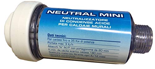 WK Filter Neutralisierer für Kondensatabgas, 3/4 Zoll MF, hergestellt in Italien, Weiß von WK