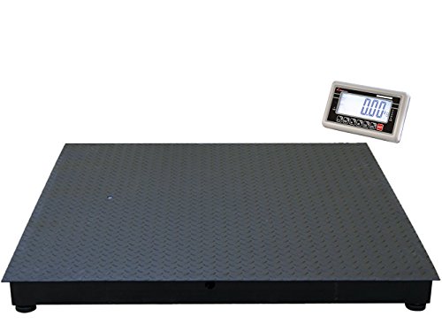 Geeichte Bodenwaage WKA PB (Max 1.500 kg - Teilung 500 g, 1200 x 1000 mm) von WKA