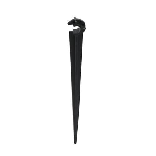 WKAIYUAN 1/4 Zoll Schlauchhalterung Garten Tropfschlauch C Form Feste Stiele Halter Gartenbewässerungsrohr Einstecken Boden 50 Stück von WKAIYUAN