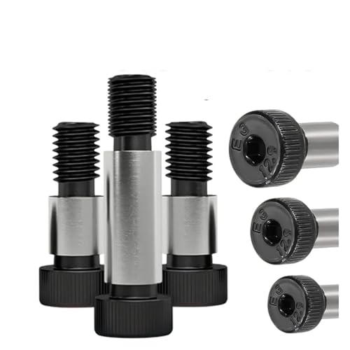 WKAIYUAN 1 stücke M6 Dia = 8mm Grade 12,9 Legierter Stahl Hex Innensechskant Kappe Kopf Schulter Rollenlager Schraube Bolzen(35mm) von WKAIYUAN