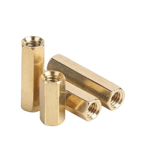 WKAIYUAN 50 stücke M2.5 Hex Weibliche Zu Weibliche Messing Standoff Spacer Hexagonal Stud Spacer Hohl Säulen(3mm) von WKAIYUAN