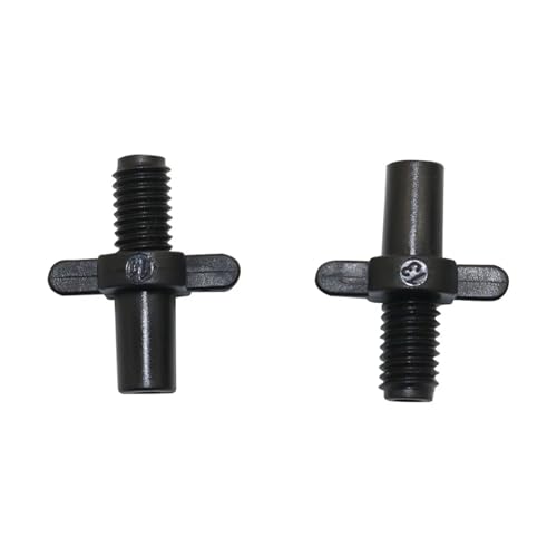 WKAIYUAN 6 mm gerader Anschluss mit Gewinde Agricultura Bewässerung Garten Rohrverbinder Sprühdüsenanschluss for PVC-Rohr 50 Stück von WKAIYUAN