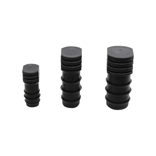 WKAIYUAN Gartenbewässerungsrohrende DN16, DN20, DN25 Wasserstopp-Gartenanschluss Mikrobewässerungsrohrarmaturen Tropfstopfen 10 Stück(DN16) von WKAIYUAN