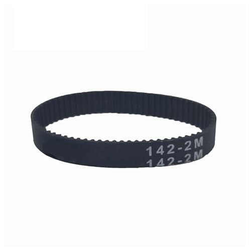WKAIYUAN HTD 2M Zahnriemen aus Gummi mit geschlossener Schleife, Breite 4/6/10/15 mm, Länge 118 120 126 130 136 142 158 mm, Antriebszahnriemen 2M-120 2M-142(1PC_6MM) von WKAIYUAN