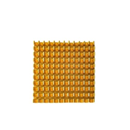 WKAIYUAN Kühlkörper Kühler Kühler Aluminium 40x40x11MM Slot Kühlkörper for MK7 MK8 3D Drucker von WKAIYUAN