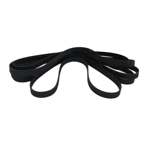 WKAIYUAN Zahnriemen aus Gummi mit Bogenzahnung, Länge 600–3600 mm, Breite 10 mm, Teilung 2 mm, GT2-Zahnriemen aus Gummi mit geschlossenem Kreislauf(1610MM) von WKAIYUAN