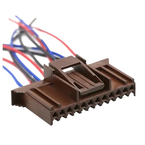 1/5 Sets 12 Pin Kunststoff Gehäuse Stecker 12p Kabelbaum 211 PC122S0017 211PC122S0017 Mit 15cm(12p female B,20 S) von WKEWANG