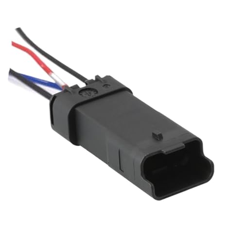 1 Pcs 4 Pin PL042S0049 Auto Benzin Pumpe Stecker Weibliche Wasserdichte Elektrische Verbinder Mit Zopf(Lavender) von WKEWANG