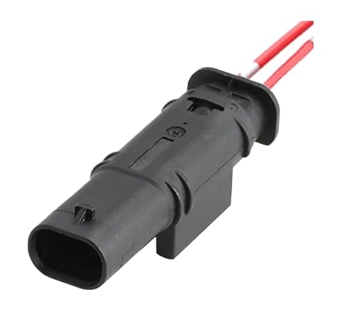 1 Satz mit 2 Nadel- und Fadenbündelverbindern, wasserdichter Stoßsensorverbinder 0-2112986-1 1-1718643-1(2P M,5 S) von WKEWANG