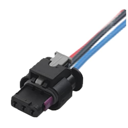 1 Set 3 Pin 4F0973703A 4F0973703 Automotive Kabelbaum Wasserdichten Stecker Männlich Weiblich Stecker 1718653-1(3P-F,5S) von WKEWANG