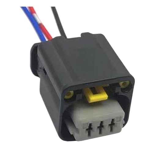 1 Set 3 Pin Auto Kurbelwellensensor Stecker 1801179-1 1801179 Wasserdichte Elektronische Stecker Mit 15cm Draht(3p female B,20 S) von WKEWANG