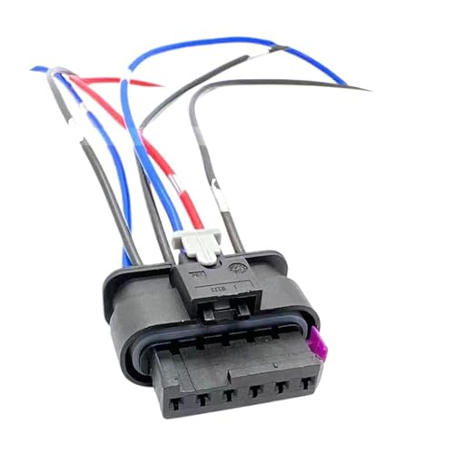 1 Set 6 Pin 1-1718646-1 1-1718806-1 Beschleuniger Drosselklappensensor Buchse Auto Hinten Schwanz Bremsleuchte Kabelbaumstecker(6p female,1 S) von WKEWANG