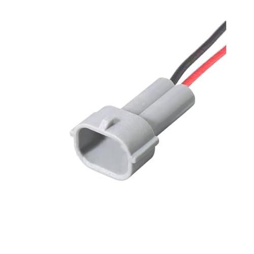 2 Pin Auto Wasserdichte Steckdose Auto Typ Kraftstoff Injektor Kabelbaum Stecker(2P M,1 S) von WKEWANG