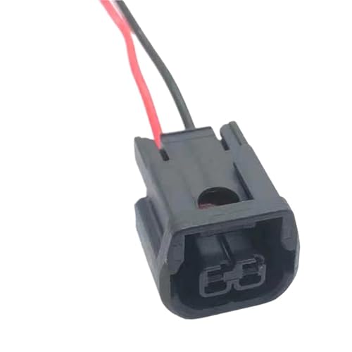 2 Pin Auto Wasserdichte Steckdose Scheinwerfer Tagfahrlicht Nebel Licht Kabelbaum Stecker 6189-7408 6181-6851(2pin female,5 S) von WKEWANG