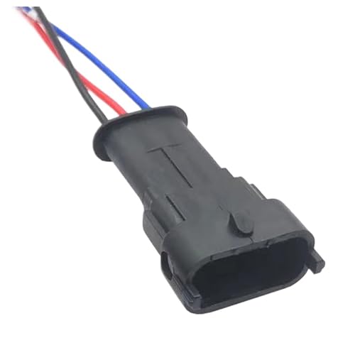 3 Pin Auto Sensor Stecker Einspritzpumpe Buchse Druck Kurbelwelle Position Sensor Stecker(3P M,1 S) von WKEWANG