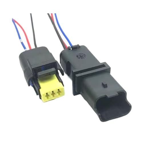3 Pin männlich oder weiblich wasserdicht Automotive Connector Harness 211PL032S0049 211PC032S0049(3p male female,1 S) von WKEWANG