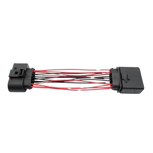Autoscheinwerfer 14-polige Buchse auf 14-poligen Stecker, Adapter-Pigtail 1J0973737 1J0973837 mit 20 cm Kabelstecker(10 S) von WKEWANG