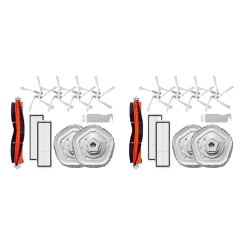 WKFBIFLY 2er-Set, kompatibel mit Bot W10 W10pro Staubsaugerzubehör, Hauptseitenbürste, HEPA-Filter, Wischtuch-Ersatzteile WKFBIFLY 2er-Set, kompatibel mit Bot W10 W10pro Staubsaugerzubehör, Hauptseitenbürste, HEPA-Filter, Wischtuch-Ersatzteile von WKFBIFLY