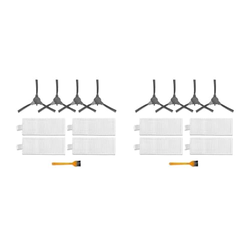 WKFBIFLY 8X Hepa-Filter und Seitenbürste, kompatibel mit LIECTROUX V3S PRO Roboter-Staubsaugerteilen WKFBIFLY 8X Hepa-Filter und Seitenbürste, kompatibel mit LIECTROUX V3S PRO Roboter-Staubsaugerteilen von WKFBIFLY