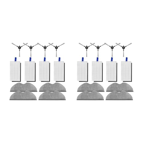 WKFBIFLY 8X Kompatibel Mit Xiaomi Roboter Vakuum E5 / C108 Ersatzteile Seite Pinsel Hepa-Filter Mopp Tuch Zubehör WKFBIFLY 8X Kompatibel Mit Xiaomi Roboter Vakuum E5 / C108 Ersatzteile Seite Pinsel Hepa-Filter Mopp Tuch Zubehör von WKFBIFLY