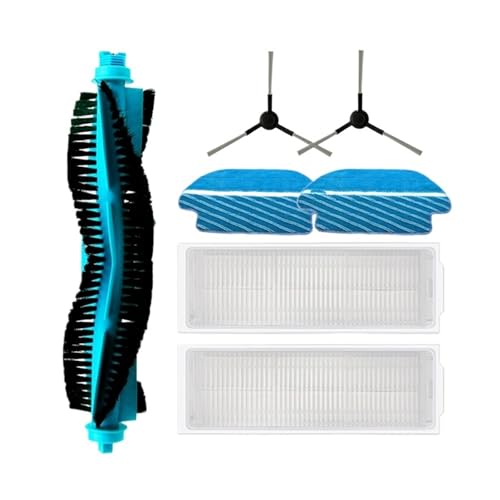 WKFBIFLY Hauptseitenbürste, Hepa-Filter, Wischlappen, Ersatz, kompatibel mit Conga 3490, kompatibel mit Wonders Living Dynaking R9 Roboterstaubsauger WKFBIFLY Hauptseitenbürste, Hepa-Filter, Wischlappen, Ersatz, kompatibel mit Conga 3490, kompatibel mit Wonders Living Dynaking R9 Roboterstaubsauger von WKFBIFLY