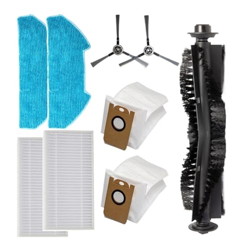 WKFBIFLY Haushaltszubehör-Set, kompatibel mit Redkey R10 Roboterstaubsauger – Ersatzfilter, Wischtuch, Staubbeutel, Seitenbürste, Geräteteile WKFBIFLY Haushaltszubehör-Set, kompatibel mit Redkey R10 Roboterstaubsauger – Ersatzfilter, Wischtuch, Staubbeutel, Seitenbürste, Geräteteile von WKFBIFLY