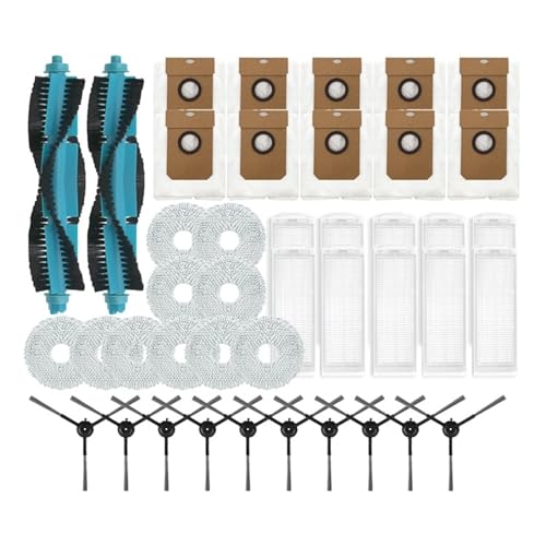WKFBIFLY Kompatibel mit Conga 11090 Spin Revolution Roller Seitenbürste Hepa-Filter Mopp Staubbeutel Roboterstaubsauger Ersatzteil Zubehör WKFBIFLY Kompatibel mit Conga 11090 Spin Revolution Roller Seitenbürste Hepa-Filter Mopp Staubbeutel Roboterstaubsauger Ersatzteil Zubehör von WKFBIFLY