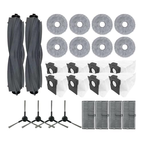 WKFBIFLY Kompatibel mit L10s Pro Ultra Heat / X30 Ersatzteile Hauptseitenbürste Staubbeutel Filter Mopptuch WKFBIFLY Kompatibel mit L10s Pro Ultra Heat / X30 Ersatzteile Hauptseitenbürste Staubbeutel Filter Mopptuch von WKFBIFLY
