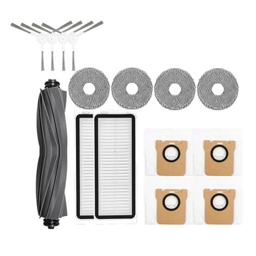 WKFBIFLY Kompatibel mit L20 Ultra/L30 Ersatzteile Hauptseitenbürste Hepa-Filter Mopp Staubbeutel Roboter-Staubsauger Zubehör WKFBIFLY Kompatibel mit L20 Ultra/L30 Ersatzteile Hauptseitenbürste Hepa-Filter Mopp Staubbeutel Roboter-Staubsauger Zubehör von WKFBIFLY