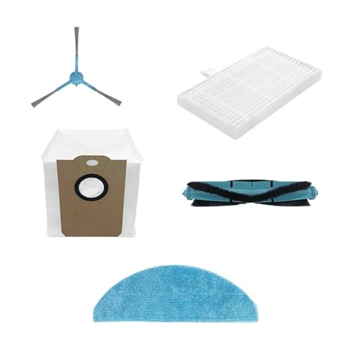 WKFBIFLY Kompatibel mit Liectroux G7 AENO RC4S EVOLUTION AIRO Staubsauger Hauptseitenbürste Hepa-Filter Mopptuch Staubbeutel Ersatzteile WKFBIFLY Kompatibel mit Liectroux G7 AENO RC4S EVOLUTION AIRO Staubsauger Hauptseitenbürste Hepa-Filter Mopptuch Staubbeutel Ersatzteile von WKFBIFLY