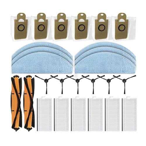 WKFBIFLY Kompatibel mit Minien MX90 Pro/Selectpro EGR-100, Ersatzteile, Zubehör, Haupt-/Seitenbürste, Filter, Wischtuch, Staubbeutel WKFBIFLY Kompatibel mit Minien MX90 Pro/Selectpro EGR-100, Ersatzteile, Zubehör, Haupt-/Seitenbürste, Filter, Wischtuch, Staubbeutel von WKFBIFLY
