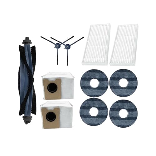 WKFBIFLY Kompatibel mit Omni C20 Staubsaugerzubehör, ultralanglebiges Zubehör, Hauptseitenbürste, Moppfilter, Staubbeutel von WKFBIFLY