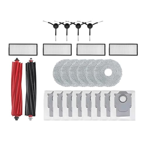 WKFBIFLY Kompatibel mit Qrevo Master/Qrevo Slim-Ersatzteilen – Hauptseitenbürste, Hepa-Filter, Wischtücher, Staubbeutel for Roboterstaubsauger Cl WKFBIFLY Kompatibel mit Qrevo Master/Qrevo Slim-Ersatzteilen – Hauptseitenbürste, Hepa-Filter, Wischtücher, Staubbeutel for Roboterstaubsauger Cl von WKFBIFLY