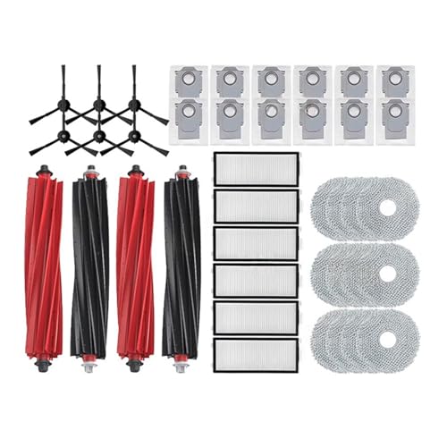 WKFBIFLY Kompatibel mit Qrevo Master Ersatz-Hauptseitenbürste HEPA-Filter Mopp-Pads Staubbeutel Ersatzteile Zubehör WKFBIFLY Kompatibel mit Qrevo Master Ersatz-Hauptseitenbürste HEPA-Filter Mopp-Pads Staubbeutel Ersatzteile Zubehör von WKFBIFLY