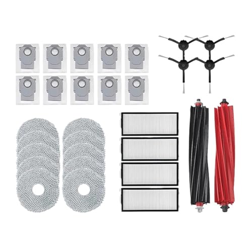 WKFBIFLY Kompatibel mit Qrevo Master Vacuum Hauptseitenbürste HEPA-Filter Mopp-Pads Staubbeutel Ersatzteile Zubehör WKFBIFLY Kompatibel mit Qrevo Master Vacuum Hauptseitenbürste HEPA-Filter Mopp-Pads Staubbeutel Ersatzteile Zubehör von WKFBIFLY