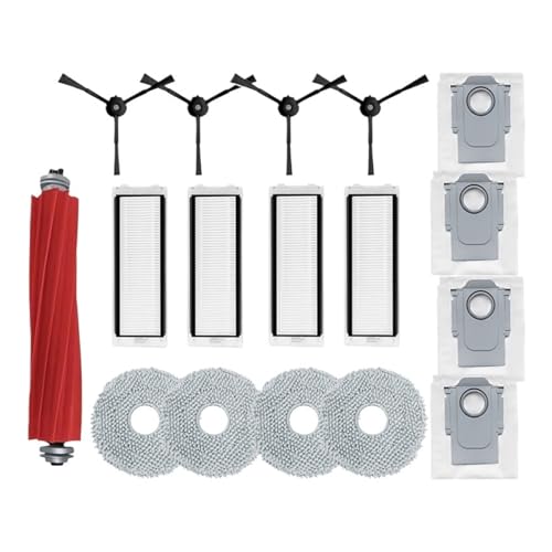 WKFBIFLY Kompatibel mit Qrevo S/Qrevo Pro/Qrevo Maxv Roboter-Staubsauger, Hauptrolle, Seitenbürste, Hepa-Filter, Wischpad, Stoff, Staubbeutel WKFBIFLY Kompatibel mit Qrevo S/Qrevo Pro/Qrevo Maxv Roboter-Staubsauger, Hauptrolle, Seitenbürste, Hepa-Filter, Wischpad, Stoff, Staubbeutel von WKFBIFLY