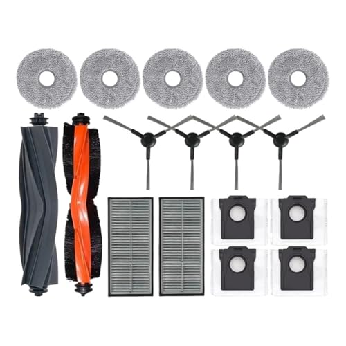 WKFBIFLY Kompatibel mit X30 Pro Plus / X30 Pro Ultra Roboter-Staubsauger-Ersatzteilen, Hauptseitenbürste, Hepa-Filter, Wischtuch, Staubbeutel WKFBIFLY Kompatibel mit X30 Pro Plus / X30 Pro Ultra Roboter-Staubsauger-Ersatzteilen, Hauptseitenbürste, Hepa-Filter, Wischtuch, Staubbeutel von WKFBIFLY